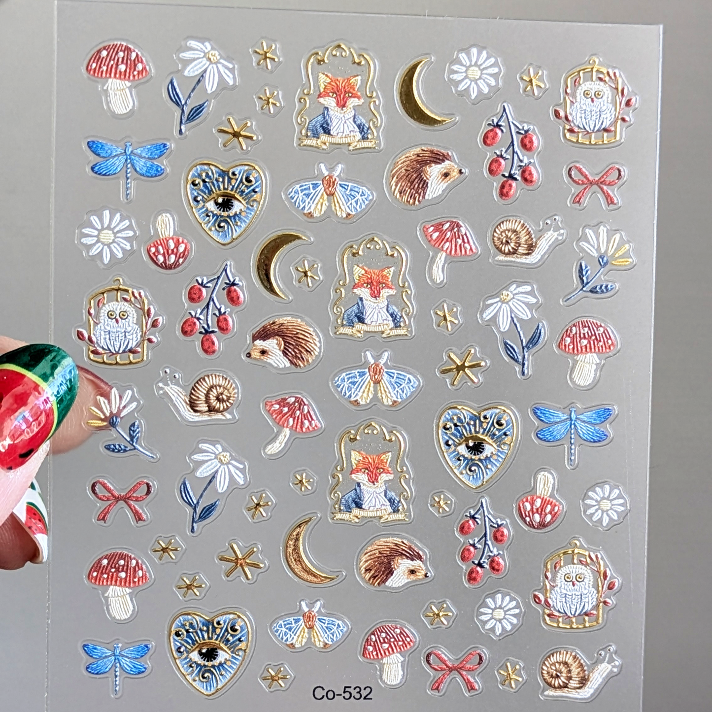 Planche stickers • Autumn poetry