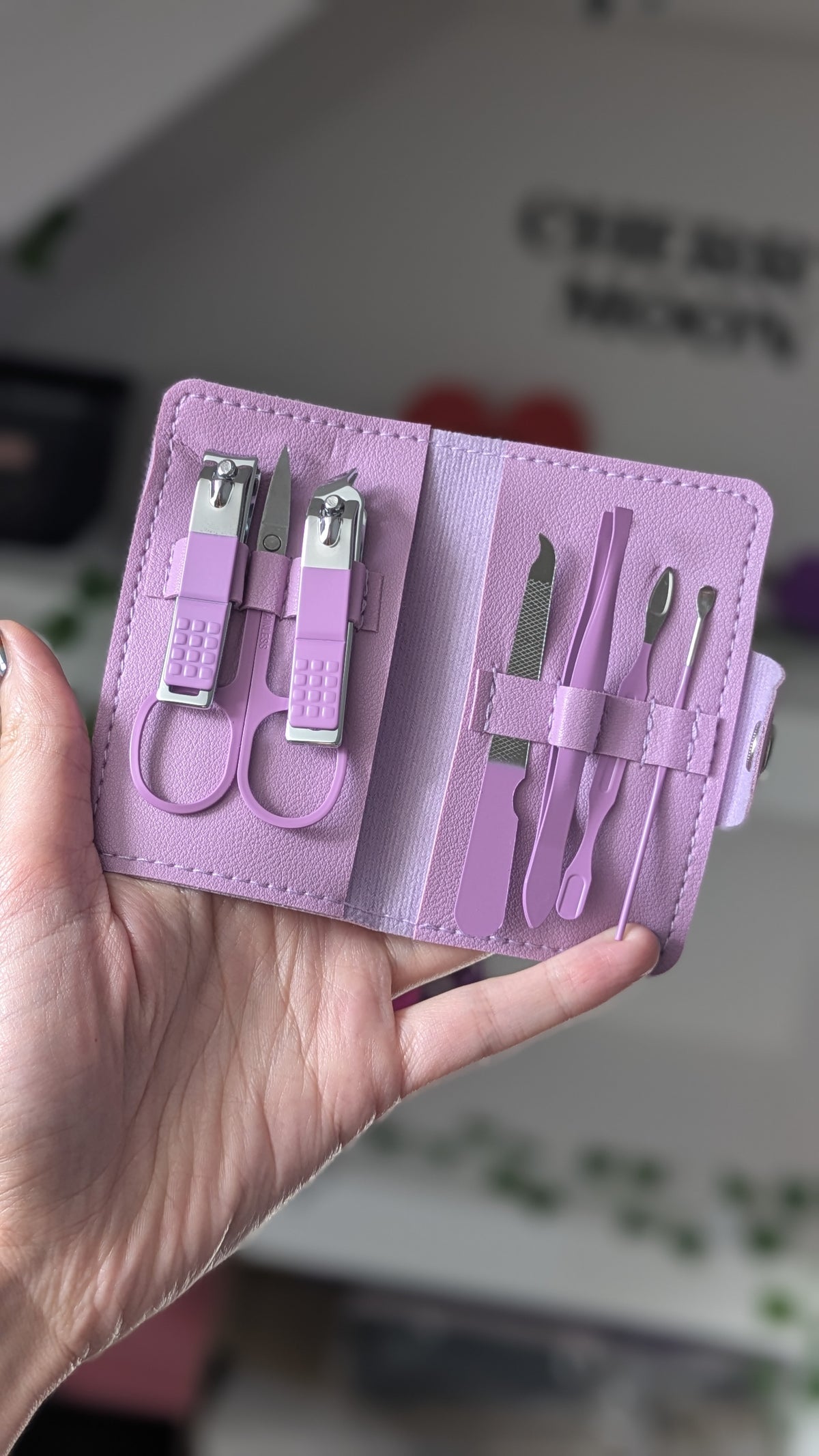Kit de manucure et pédicure • Violet