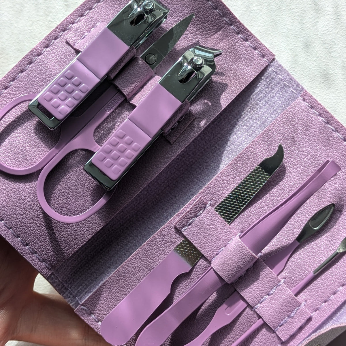 Kit de manucure et pédicure • Violet