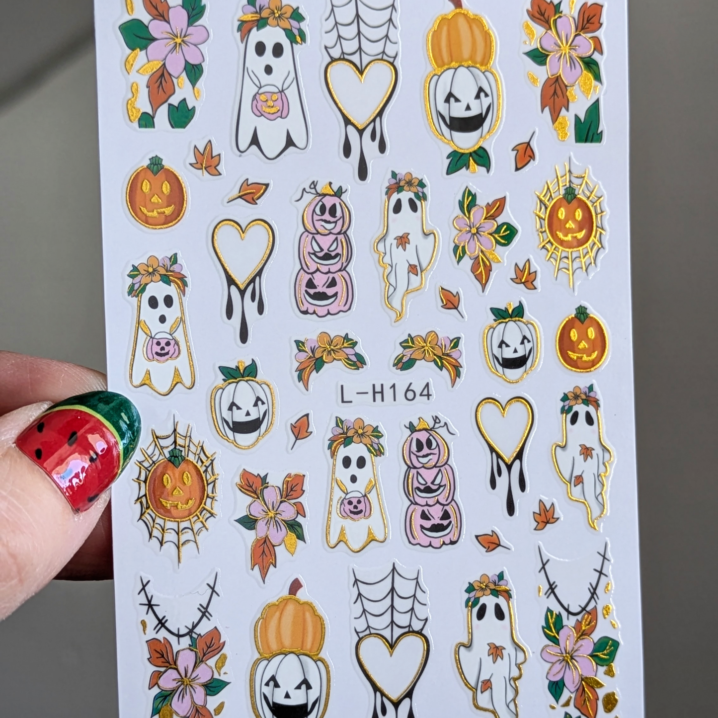 Planche stickers • Spooky field